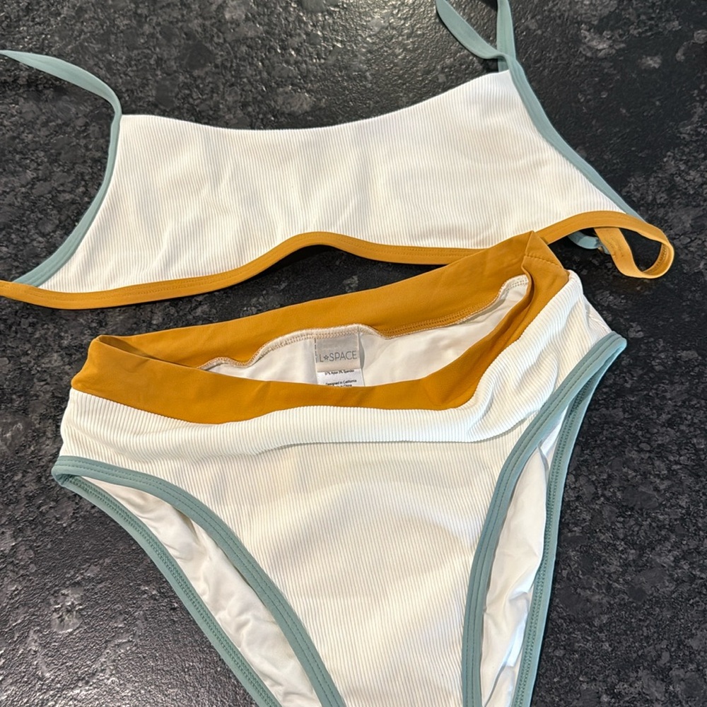 L.Space high waist bikini